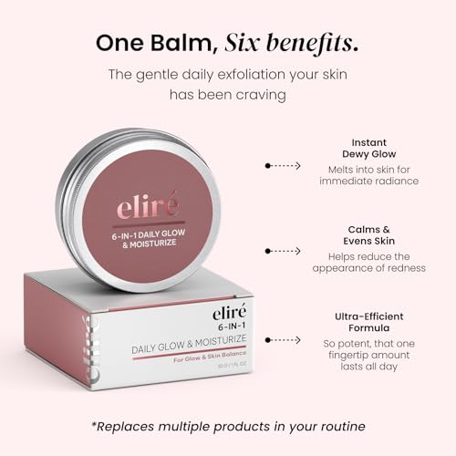 6 in 1 Multi Purpose Moisturizing Balm ? Fades Fine Lines and Wrinkes- Ultra Hydrating, Calming and Glow-Boosting Treatmen ? Multi Benefit Daily Balm for All Skin Types