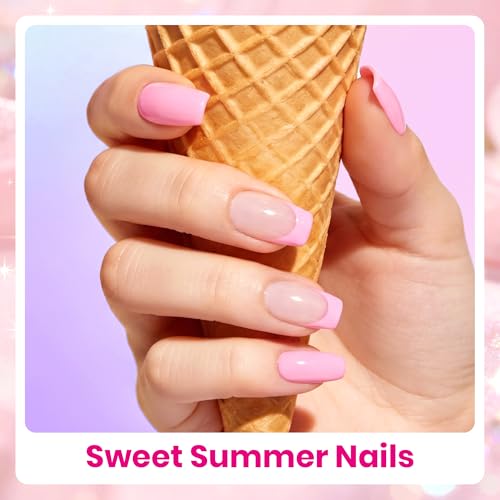 Beetles Pink Gel Nail Polish Set - 6 Color UV LED Soak Off Polish Kit