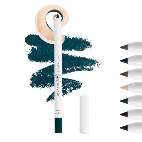 Lamel Waterproof Gel Eyeliner Pencil - Lagoon | 10-Hour Smudge-Proof
