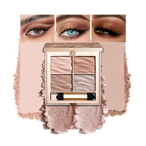 Nude Eyeshadow Palette - Matte & Shimmer Neutral Shades