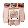 Nude Eyeshadow Palette - Matte & Shimmer Neutral Shades