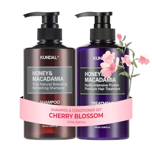 KUNDAL Honey Macadamia Shampoo & Conditioner Set 16.9 Oz