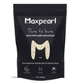Maxpearl Wax Beads for Facial Hair Removal, 1LB Hypoallergenic Hard Wax Beans with Natural Ingredients for Sensitive Skin, Eyebrows, Upper Lip, Chin, Sideburns, Neck & More