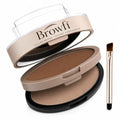 Browfi Brow Stamp Kit with Waterproof Powder & Stencils