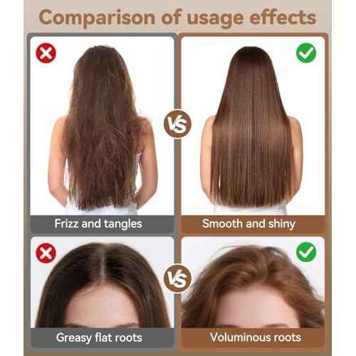 Boar Bristle Hair Brush & Detangling Brush? Fluffy Hair Paddle Detangler Hairbrush with Vent & Curved Design for Fine, Thick, Curly Hair (Wet/Dry Use, Women Men Kids)