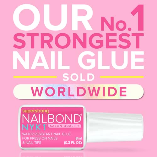 NYK1 Super Strong Nail Glue - Press On Nails, Tips & Acrylics 8ml