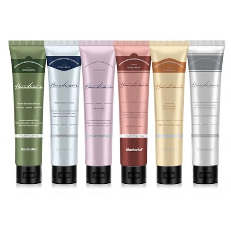 DincherBel Hand Cream Gift Set 6-Pack 2.33oz – Travel Size