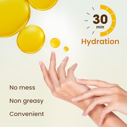 BLOOMORA Repairing Hand Mask Gloves for Dry Hands - Shea Butter (6 Pairs)