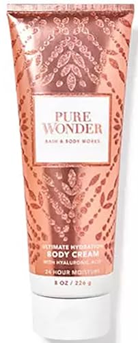 Bath & Body Works Pure Wonder Ultimate Hydration Body Cream Gift Set For Women, 8 Fl Oz (Pure Wonder)