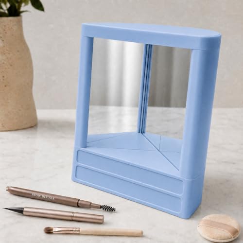 Non-Reversing Tabletop Mirror for True Image Reflection