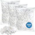 3000 Pcs Cotton Balls Bulk, Organic 100% Pure Medium