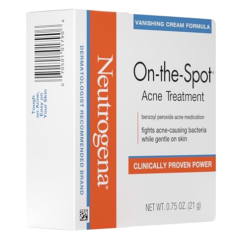 Neutrogena On-The-Spot Acne Spot Treatment, 2.5% Benzoyl Peroxide, 0.75 oz