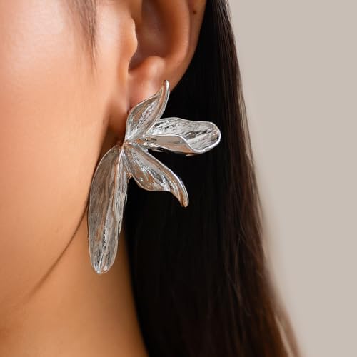 Octwine Vintage Boho Leaf Chandelier Earrings for Women