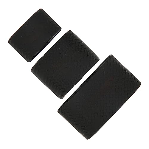 3 Pcs Clipper Protective Sleeve, Clipper Sleeve For Barbers, Barber Grippers Silicone Non Slip Electric Clipper Bands For Baber Tool