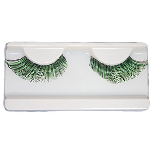 Green Costume Eye Lashes Halloween Poison Ivy Cosplay