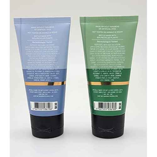 Bath & Body Works - Aromatherapy - Travel Size - 2 pc Bundle - Ultimate Hydration Body Cream - Sleep - Lavender Vanilla - 2.5 oz & Stress Relief - Eucalyptus Spearmint - 2.5 oz