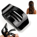 4 Inch Flat Hair Clips for Women, Soft Silicone Claw Clips