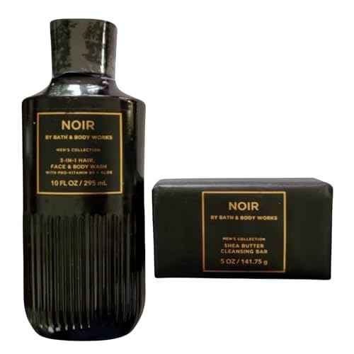 Bath & Body Works Noir 3-in-1 Hair, Face & Body Wash and Bar Soap