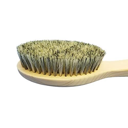 Japanese Body Brush for Bath or Dry Brushing, Exfoliation, Cellulite Treatment, Long Handle, Hard