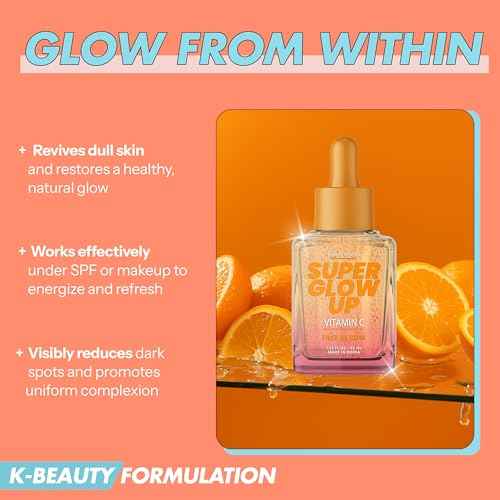 Vitamin C Face Serum ? Dermatologist-Tested, Anti-Aging, Brightens & Evens Skin Tone ? Hydrating & Revitalizing Korean Skin Care ? Vegan, Paraben-Free, Clean Beauty ? 1.35 Fl. Oz