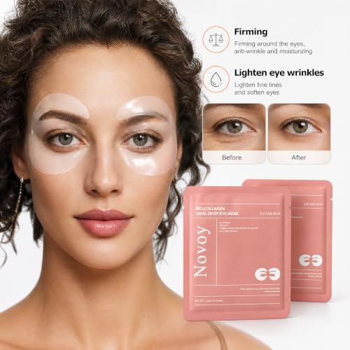 Bio-Collagen Eye Patches - 15 Pairs Retinol Dark Circles & Puffiness