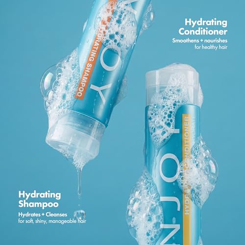 Enjoy Hydrating Shampoo and Conditioner Set ? Sulfate-Free Daily Moisture for Soft, Shiny & Manageable Hair ? Color Safe & Lightweight ? 10.1 Fl Oz (Pack of 2)