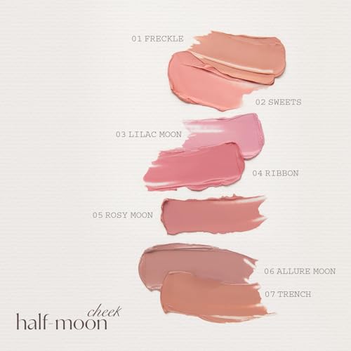 HINCE Half-Moon Cheek Cream Blush - Dewy, Hydrating Formula