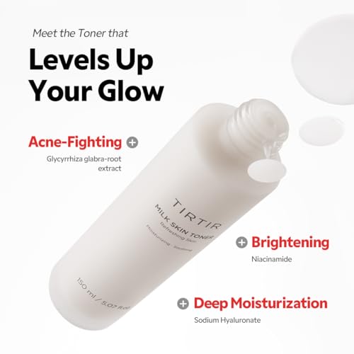 TIRTIR Milk Skin Rice Toner 150ml - Hydrating & Moisturizing