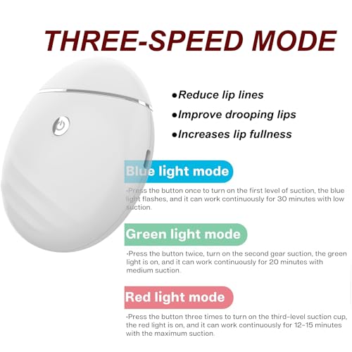 Electric Lip Plumper - 3 Modes Lip Suction Tool