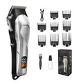 Cordless Hair Clippers for Men | Professional Trimmer with 8 Guide Combs