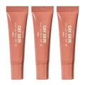 Cay Skin Isle Lip Balm SPF 30 ? High Shine, Hydrating + Sheer Lip Gloss in Vanilla Brown Sugar Flavor ? Formulated with Natural Ingredients for All Skin Tones ? 3-Pack, Coral, 1.05 oz