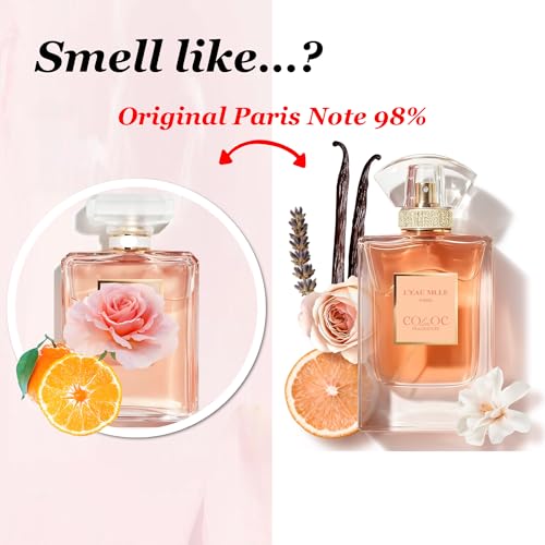 L'EAU MLLE Paris Inspired Women’s Floral Oriental Eau de Parfum 100ml Gift Set