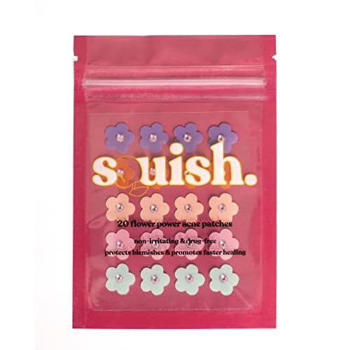 flower power acne patches