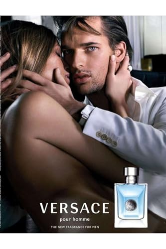 Versace Pour Homme Eau de Toilette Spray for Men - 200ml / 6.7 fl oz