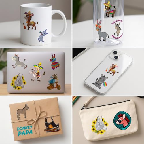 100 PCS Farm Animal Temporary Tattoos for Kids