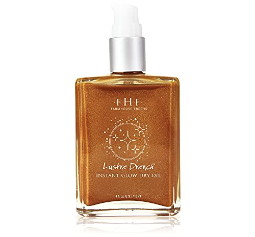 FarmHouse Fresh Lustre Drench Body Oil - Instant Glow & Hydration
