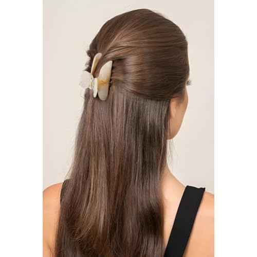 Christmas Gifts for Grandkids Teens - Initial Cute Hair Clips, Hair Claw Clips, Fashion Glitter Claw Clips Durable Hair Clips, Birthday Christmas Gifts for Women Teens Grandkids - Letter A