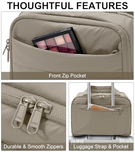Bagstellar Large Quilted Travel Toiletry Bag for Women