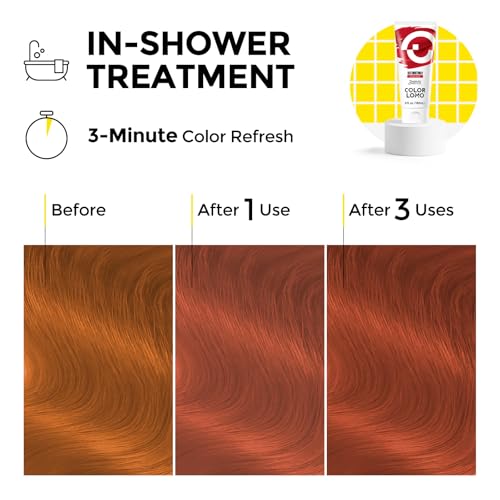 COLORLOMO Red Color Depositing Conditioner for Highlighted & Color-Treated Hair - 6oz
