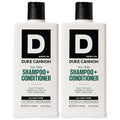 Duke Cannon Supply Co. 2-in-1 Hair Wash - Masculine Scent - Gentle Cleansing Hair Wash For Men - Stimulating Hair Shampoo & Conditioner - Strengthens Hair - Tea Tree - 2 Pack (14 oz)