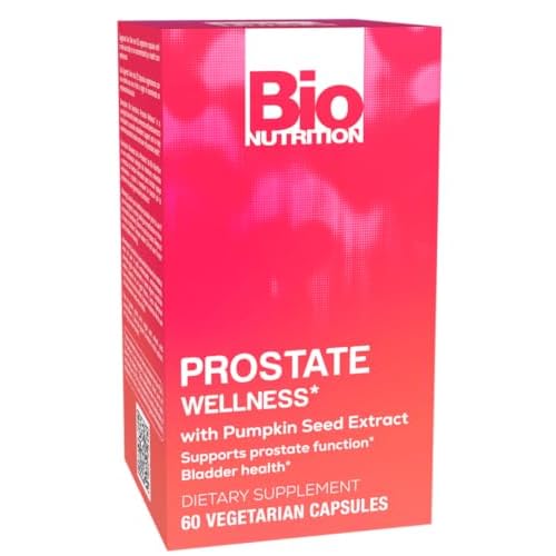 Bio Nutrition Prostate Wellness with Pumpkin Seed Extract 60 Capsules