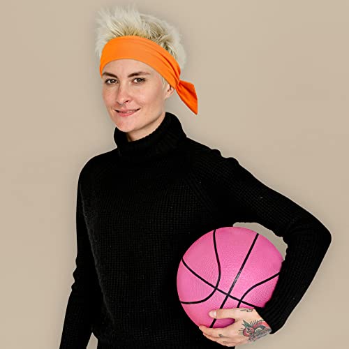 WILLBOND 6-Pack Tie Headbands for Women, Adjustable Elastic