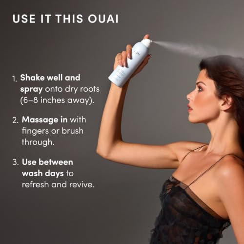 OUAI Super Dry Shampoo Travel Size Cape Town 2 Fl Oz - Oil Absorbing Hair Refresh