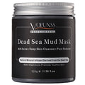 Dead Sea Mud Mask for Face and Body,Deep Cleansing Face Mask for Acne,Pore Minimizer,Natural Skincare Charcoal Blackheads Remover,Skincare Spa Clay Facial Mask for Women & Men 11.28fl.oz