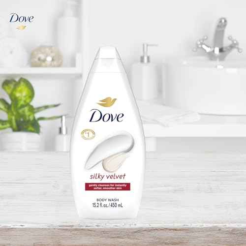 Dove Body Wash, Silky Velvet 2-Pack ? Luxurious Moisturizing Cleanser for Smooth, Soft Skin, 15.22 Oz Ea