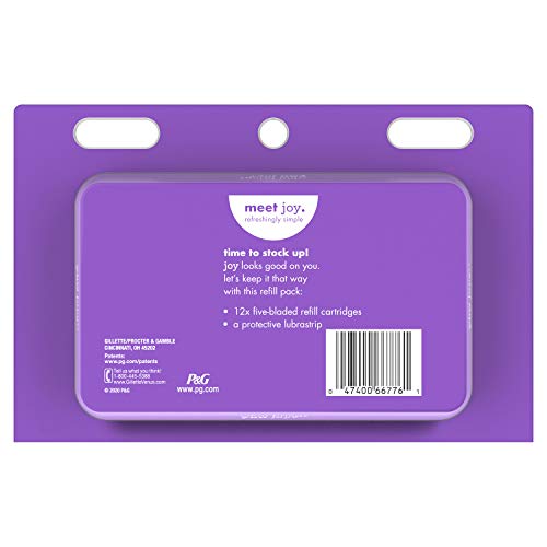 Joy The Refills, Women's Razor/Blades-12 Refills