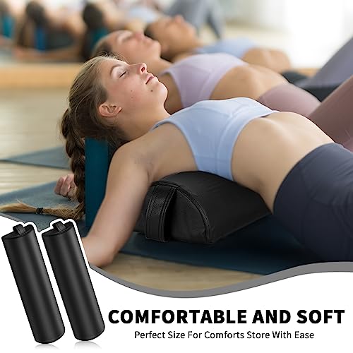 Ripeng Half Round Massage Table Bolster Pillow Set of 4 with Strap Handle