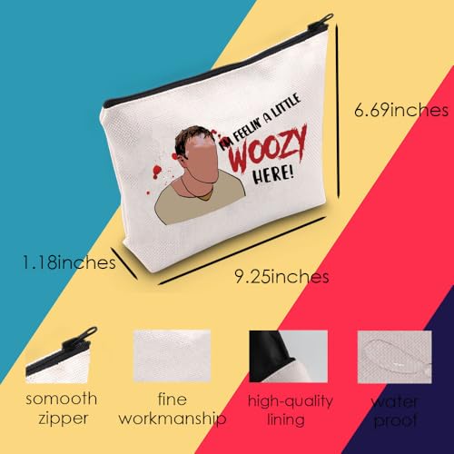 MNIGIU Scream Cosmetic Bag Horror Movie Inspired Gift Scream Fans Gift Scream Merchandise (HERE Bag)