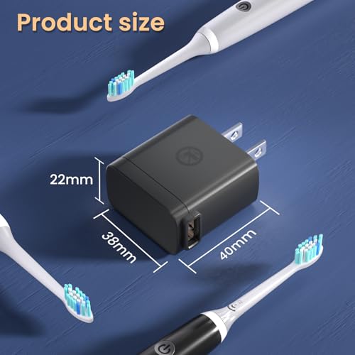 BENSN USB Charger Compatible with Phillips Sonicare 4100 5300 1100 6100 7500 2100 6500 Series, Fit for Phillips Sonicare Electric Toothbrush Charger Adapter for HX6100