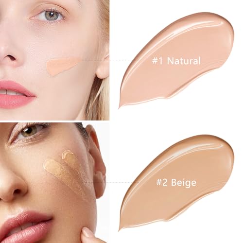 AirBrush Foundation Spray with Primer - Full Coverage Liquid Makeup